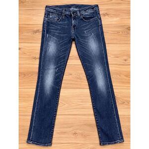 R13 Kate Skinny Size 26x27 Luxury Stretch Denim Jeans Made in Italy EUC